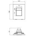 Панель змиву KOER KT-0607-05 157x198x3mm пластикова, кнопка квадратна (колір чорний матовий) (KR5346) Панель змиву KOER KT-0607-05 157x198x3mm пластикова, кнопка квадратна (колір чорний матовий) (KR5346)