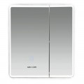 Дзеркальна шафка MIXXUS PREMIUM OLIVARY CM01-60x70x13 з LED Touch, димером, рег. яскравості (MI8294)