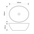 Раковина накладна MIXXUS PREMIUM ELLIPSE-0108 EDGE BLACK 400х330х145mm (MP6527) Раковина накладна MIXXUS PREMIUM ELLIPSE-0108 EDGE BLACK 400х330х145mm (MP6527)