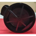 Відро для сміття з плавним закриттям кругле Mixxus Ellipse-TC0212 SS Color 12л (колір нержавійка) (MI8399)