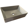 Раковина накладна MIXXUS PREMIUM QUADRO-0108 GRAY 550x390x145mm (MP6652)