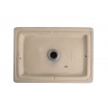 Раковина накладна MIXXUS PREMIUM QUADRO-0108 GRAY 550x390x145mm (MP6652)