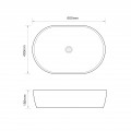 Раковина накладна MIXXUS PREMIUM ELLIPSE-0105 EDGE GOLD 600х400х150mm (MP6564) Раковина накладна MIXXUS PREMIUM ELLIPSE-0105 EDGE GOLD 600х400х150mm (MP6564)