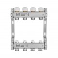 Колектор з термостатичними та запірними клапанами Roho R805-04M - 1"x 4 вих. (RO1044)