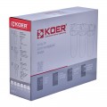 Фільтр для холодної води Koer KV-26-1/2 (3 колби, 8 атм. 1/2") (KR5022)