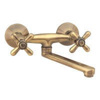 Смеситель для кухни HAIBA DOMINOX 361 бронзовый (HB0092)