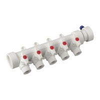 Коллектор 5-way с шаровыми кранами (40x20) PPR KOER K0172.PRO (KP0222)
