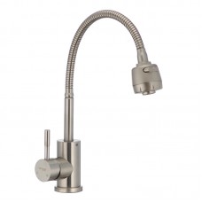 Кухонный смеситель с гибким изливом MIXXUS SUS 011 (SS2797)