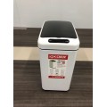 Відро для сміття сенсорне прямокутне Koer TC-020408-08 8 л колір білий (KR5589)