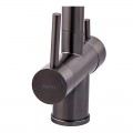 Змішувач для кухні з гнучким виливом на дві води Zerix KIT-021 Graphite REFL.Black з нерж. сталі (ZX5559) Змішувач для кухні з гнучким виливом на дві води Zerix KIT-021 Graphite REFL.Black з нерж. сталі (ZX5559)