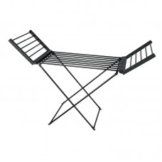 Сушарка для білизни електрична ZERIX Comfort EDC-53148-T-BLACK 260W, 220-240V з таймером (ZX6214)