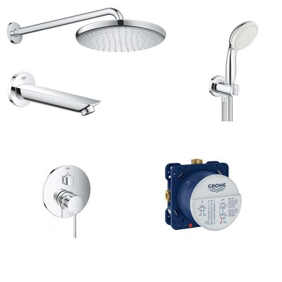 Душова система прихованого монтажу Grohe Essence c Tempesta 250 (26416SC5) Душова система прихованого монтажу Grohe Essence c Tempesta 250 (26416SC5)