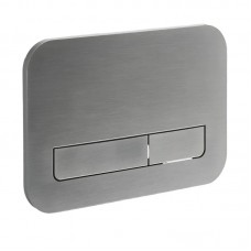 Панель змиву KOER KT-0609-07 240x160x7mm пластикова, кнопка лінійна (колір графіт) (KR6133)