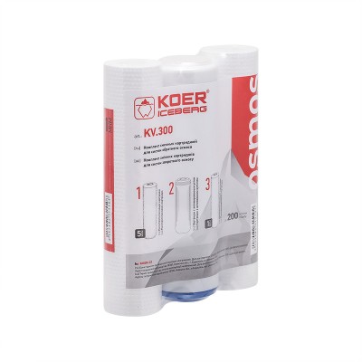 Комплект сменных картриджей KOER KV.300 ICEBERG (KR3151) Комплект сменных картриджей KOER KV.300 ICEBERG (KR3151)