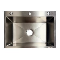 Мийка ZERIX ZH5545 MICRO DECOR SS COLOR (3.0/0.8) з нержавіючої сталі (колір нержавійка) (ZX6172) Мийка ZERIX ZH5545 MICRO DECOR SS COLOR (3.0/0.8) з нержавіючої сталі (колір нержавійка) (ZX6172)