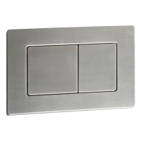 Панель змиву KOER KT-0612-02 240x160x10mm з нержавіючої сталі, кнопка квадратна SUS304 (KR6120) Панель змиву KOER KT-0612-02 240x160x10mm з нержавіючої сталі, кнопка квадратна SUS304 (KR6120)