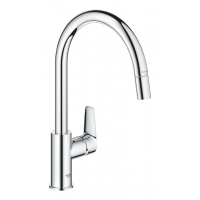 Одноважільний змішувач для кухні Grohe BauEdge New (30536000) Одноважільний змішувач для кухні Grohe BauEdge New (30536000)