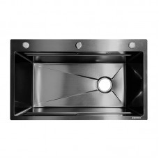 Мийка з нержавіючої сталі КОМПЛЕКТ ZERIX ZH7545-SET-05 MICRO DECOR GRAPHITE (3.0/0.8) (колір графіт) (ZX6199) Мийка з нержавіючої сталі КОМПЛЕКТ ZERIX ZH7545-SET-05 MICRO DECOR GRAPHITE (3.0/0.8) (колір графіт) (ZX6199)
