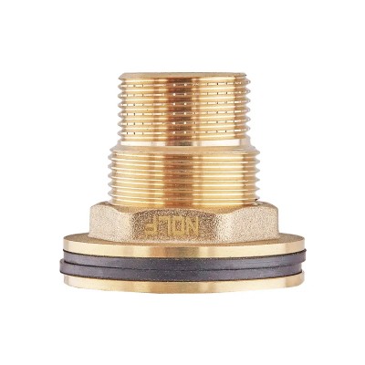 Врізка в бак з контргайкою NOLF NFC.450-10 - 1" (латунна) (NF3241)