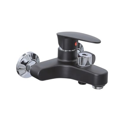 Змішувач для ванни Plamix CEZAR-009 EURO SET Matte black, зі шлангом, лійкою та кронштейном (PM0693) Змішувач для ванни Plamix CEZAR-009 EURO SET Matte black, зі шлангом, лійкою та кронштейном (PM0693)