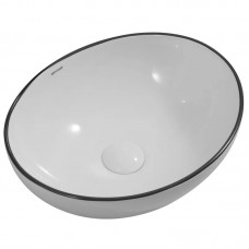 Раковина накладна MIXXUS PREMIUM ELLIPSE-0108 EDGE BLACK 400х330х145mm (MP6527) Раковина накладна MIXXUS PREMIUM ELLIPSE-0108 EDGE BLACK 400х330х145mm (MP6527)