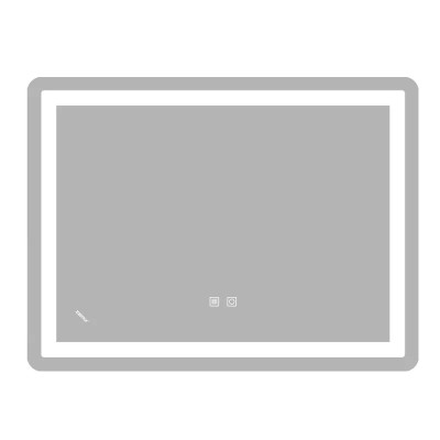 Дзеркало ZERIX SANSA MR01-80x60-REVERSE з LED Touch, Anti-fog, димером, рег. яскравості (ZX6049) Дзеркало ZERIX SANSA MR01-80x60-REVERSE з LED Touch, Anti-fog, димером, рег. яскравості (ZX6049)