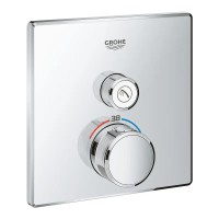 Термостат прихованого монтажу із одною кнопкою керування Grohe Grohtherm SmartControl (29123000)