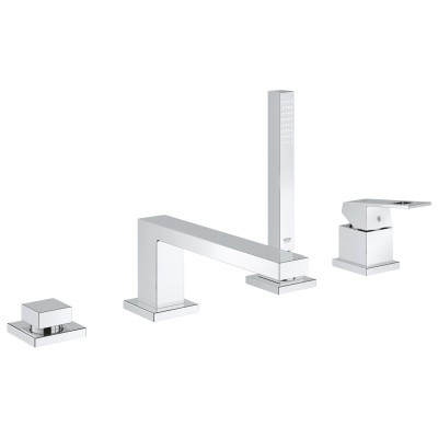 Смеситель на борт ванны на 4 отверстия Grohe Eurocube (19897001)