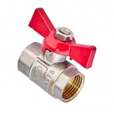 Кран кульовий Waterpro WP602-15FFW - 1/2" ГГМ (сталевий метелик) (WP3290) Кран кульовий Waterpro WP602-15FFW - 1/2" ГГМ (сталевий метелик) (WP3290)
