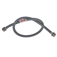 Гнучке підведення Zerix ZHN-02-FM1/2"-150 (нейлонове обплетення, гайки нерж) (ZX5153)