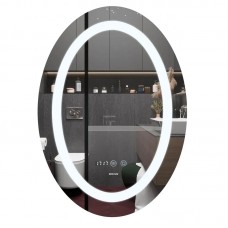 Дзеркало MIXXUS PLAIN MV02-60x80 з LED Touch, Anti-fog, димером, рег. яскравості, годинником (MI6933) Дзеркало MIXXUS PLAIN MV02-60x80 з LED Touch, Anti-fog, димером, рег. яскравості, годинником (MI6933)