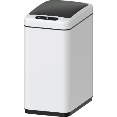 Відро для сміття сенсорне прямокутне Koer TC-020408-08 8 л колір білий (KR5589)