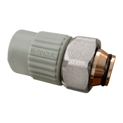 Муфта з євроконусом та накидною гайкою Koer K0240.PRO White - 20x3/4 PPR (KP3134) Муфта з євроконусом та накидною гайкою Koer K0240.PRO White - 20x3/4 PPR (KP3134)