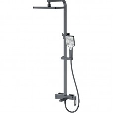 Haiba KANT 009-J GRAPHITE Душова колона зі змішувачем (Колір графіт) (HB9665) Haiba KANT 009-J GRAPHITE Душова колона зі змішувачем (Колір графіт) (HB9665)