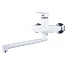 Змішувач для ванни PLAMIX OSCAR-006 EURO SET WHITE (зі шлангом, лійкою та кронштейном) (MX1895) Змішувач для ванни PLAMIX OSCAR-006 EURO SET WHITE (зі шлангом, лійкою та кронштейном) (MX1895)