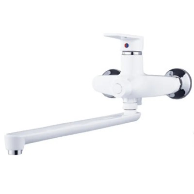 Змішувач для ванни PLAMIX OSCAR-006 EURO SET WHITE (зі шлангом, лійкою та кронштейном) (MX1895) Змішувач для ванни PLAMIX OSCAR-006 EURO SET WHITE (зі шлангом, лійкою та кронштейном) (MX1895)