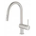 Смеситель для кухни с выдвижным изливом Grohe Minta (32321DC2)