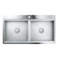 Мийка кухонна Grohe EX Sink K800 Подвійна (120 cm) (31585SD0)