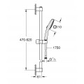 Набір змішувачів для ванни 3в1 Grohe BauLoop (UA123215M1)