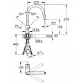 Смеситель для кухни с выдвижным изливом Grohe Minta (32321DC2)