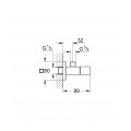 кутовий вентиль Grohe Universal Cube (22012000)