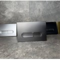 Панель змиву KOER KT-0608-07 240x160x10mm пластикова, кнопка закруглена (колір графіт) (KR6128) Панель змиву KOER KT-0608-07 240x160x10mm пластикова, кнопка закруглена (колір графіт) (KR6128)