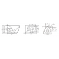 Унітаз-біде підвісний MIXXUS PREMIUM QUADRO-1301-R 510x350x345mm система змиву RIMLESS (MP6658) Унітаз-біде підвісний MIXXUS PREMIUM QUADRO-1301-R 510x350x345mm система змиву RIMLESS (MP6658)