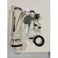 Комплект арматури: MIXXUS BUTTON-1802-1/2" спускна 2-х кнопочна + наповнювальна з нижнім підведенням, пластикове різьблення 1/2" (MI8411)