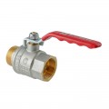 Кран кульовий ГШВ Koer Extreme KE.215-32 - 1 1/4" FM ручка "важіль" червона (KR5753)