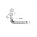 Сифон для умивальника MIXXUS SU-08 1 1/4"x40 компактний 40*40/50 (MI8188) Сифон для умивальника MIXXUS SU-08 1 1/4"x40 компактний 40*40/50 (MI8188)