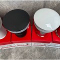 Донний клапан для раковини з переливом KOER PW-07-11 автоматичний (Click-Clack) (Біла керамічна накладка) 1 1/4'' (KR5784)