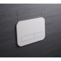 Панель змиву KOER KT-0609-03 240x160x7mm пластикова, кнопка лінійна (колір білий) (KR6129) Панель змиву KOER KT-0609-03 240x160x7mm пластикова, кнопка лінійна (колір білий) (KR6129)