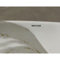 Раковина накладна MIXXUS PREMIUM ELLIPSE-0105 MARBLE-BLACK 600х400х150mm (MP6565)
