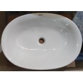 Раковина накладна MIXXUS PREMIUM ELLIPSE-0103 550х390х140mm (MP6553)